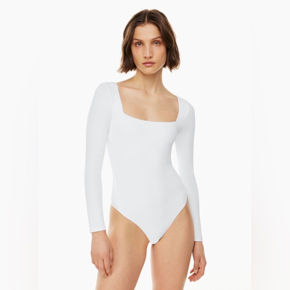 Babaton Contour Squareneck Longsleeve Bodysuit - Picture 1 of 1